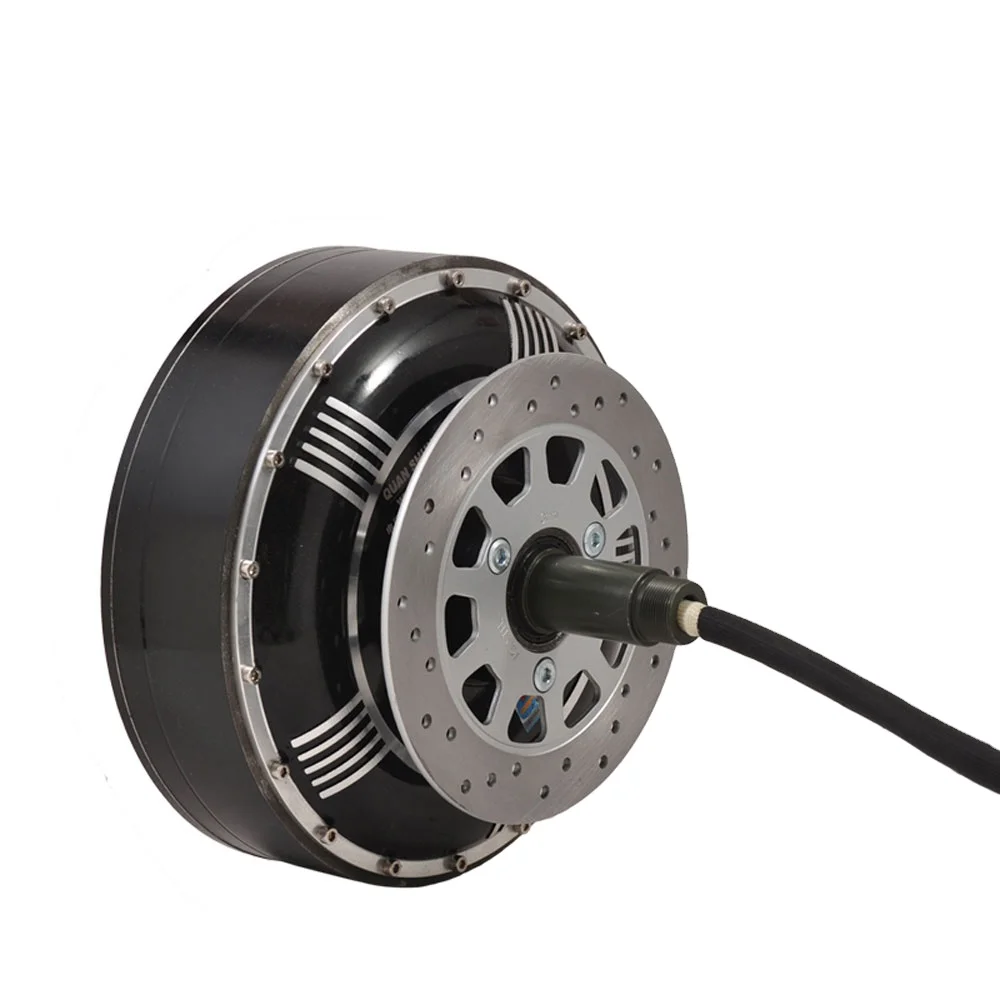 QSMOTOR 8000W 273 50H V3 72V 9 - 72V 8000W Brushless Hub Motor 评论和价格