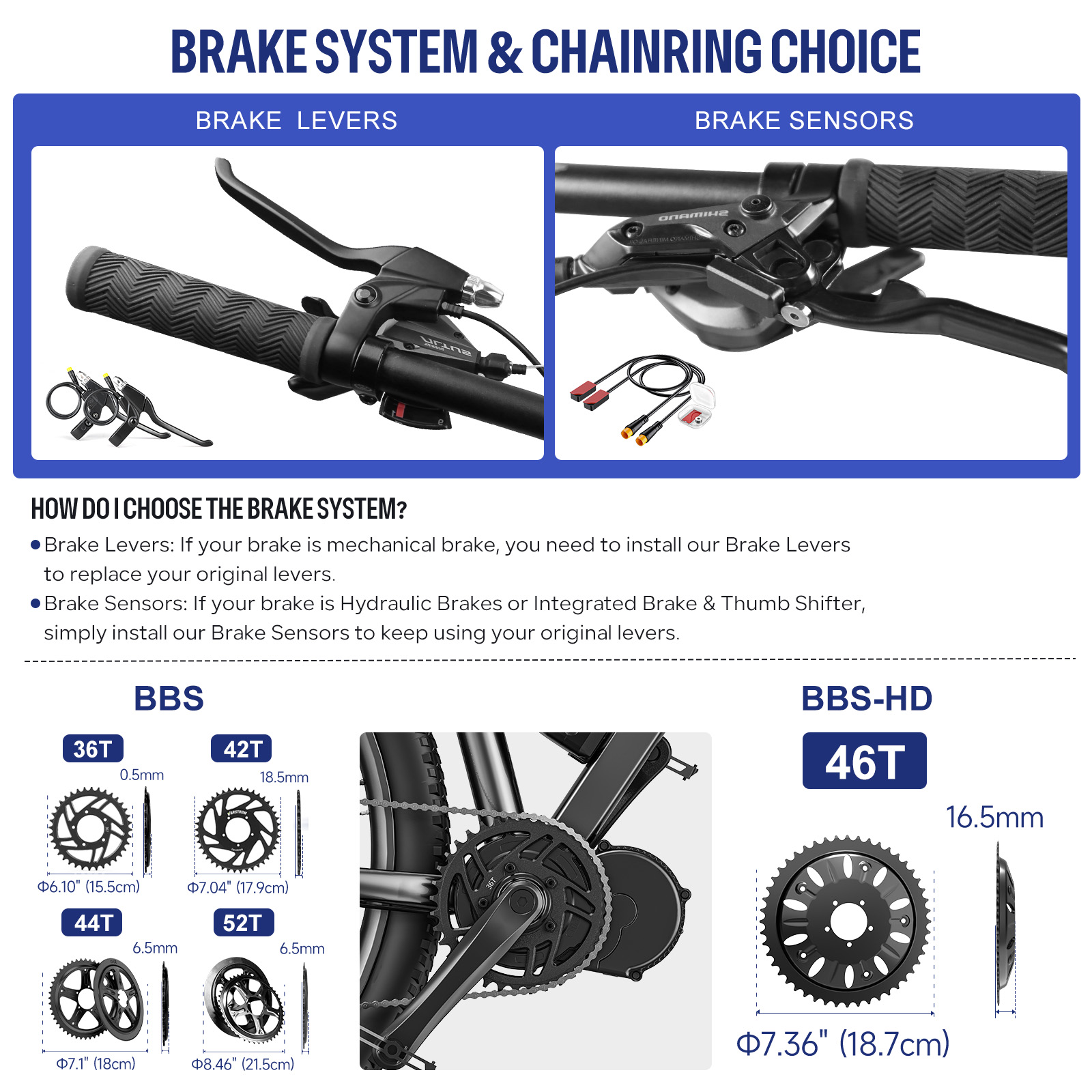 [US Stock] Bafang Mid Drive Ki - Side Hung Mid Drive Motor Kit 评论和价格